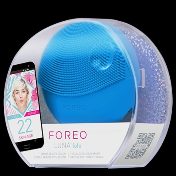 Foreo LUNA FOFO Aquamarine Facial Cleansing Brush Smart App. MSRP $89 ~Sealed~ - Picture 2 of 6